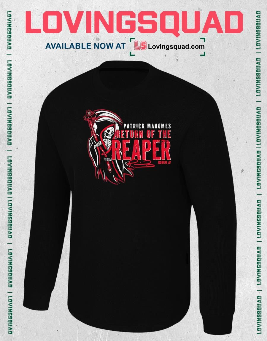 Patrick Mahomes Return of the Reaper Signature T-shirt