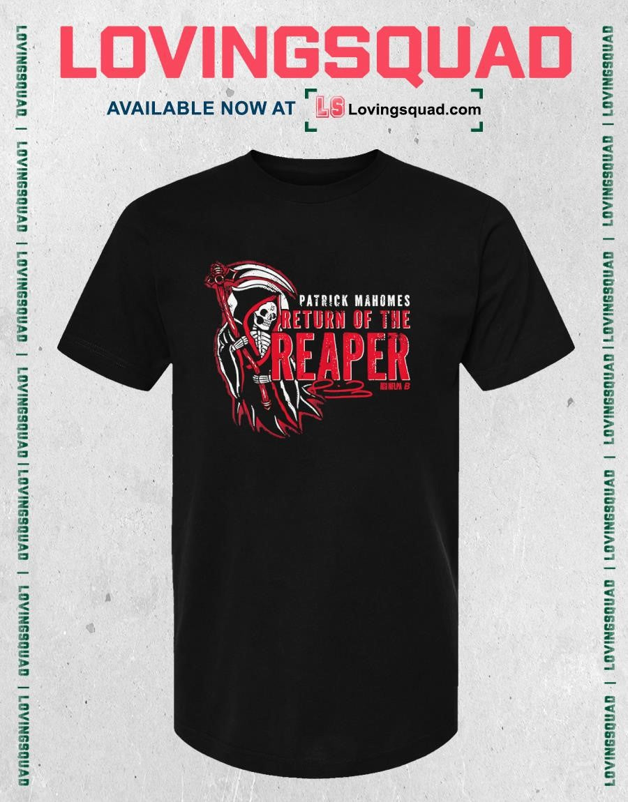 Patrick Mahomes Return of the Reaper Signature T-shirt