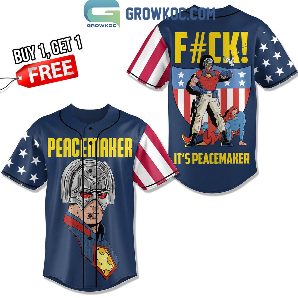 Peacemaker It’s Peacemaker Personalized Baseball Jersey