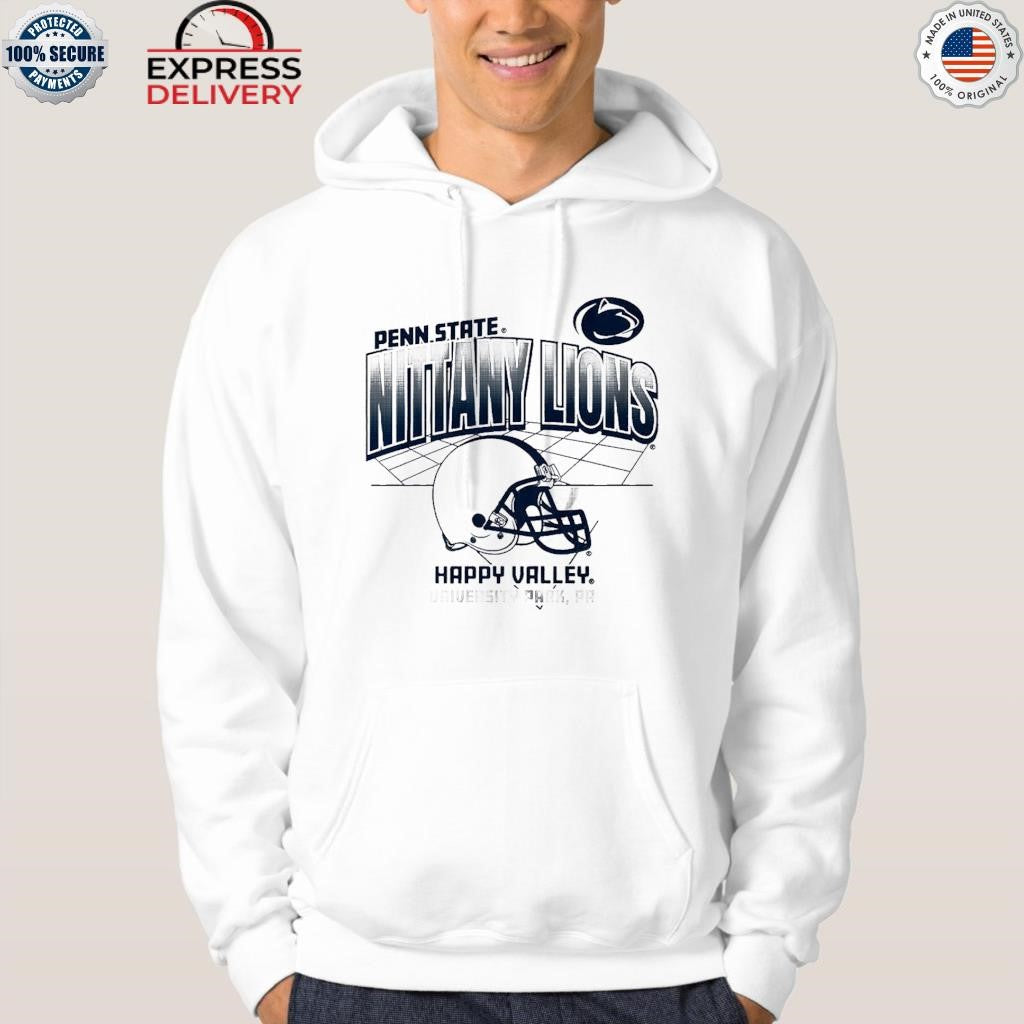 Penn State Nittany Lions Happy Valley University Park Pa Helmet Grid Shirt