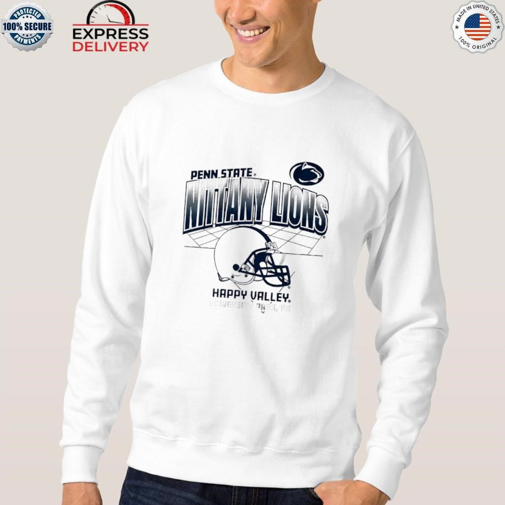 Penn State Nittany Lions Happy Valley University Park Pa Helmet Grid Shirt