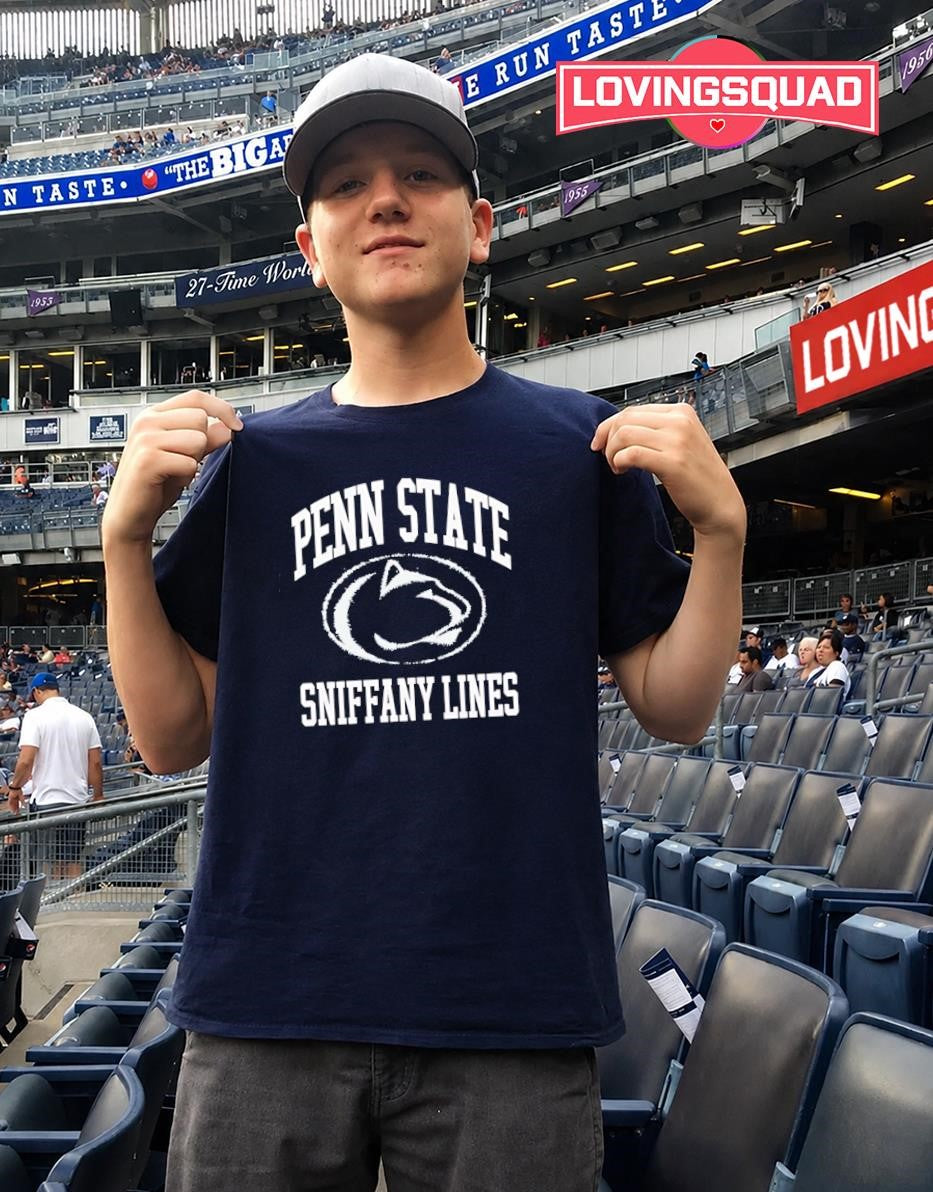 Penn State Sniffany Lines Logo T-shirt