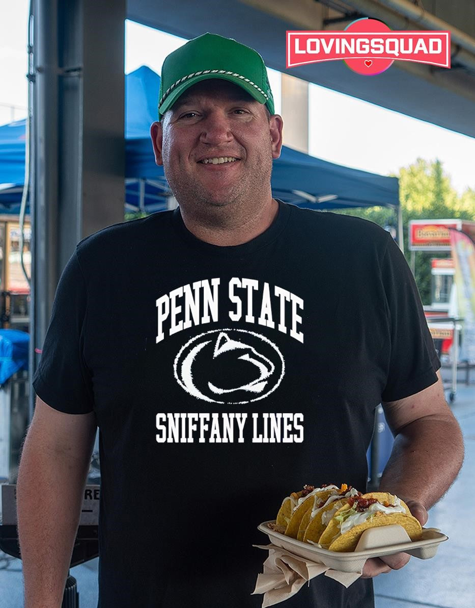 Penn State Sniffany Lines Logo T-shirt