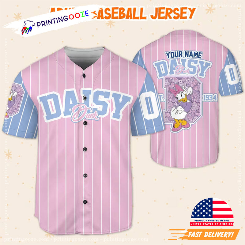 Personalize Custom Daisy Duck 1934 Baseball Jersey
