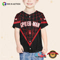 Personalize Spiderman Miles Morales Symbol Baseball Jersey