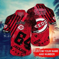Personalized Cincinnati Reds Team MLB Hawaiian Shirt, Cincinnati Reds Hawaiian Shirt