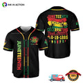 Personalized Juneteenth Breaking Every Chain Since 1865 Baseball Jersey