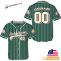 Personalized Lucky Charms St Patrick’s Day Baseball Jersey