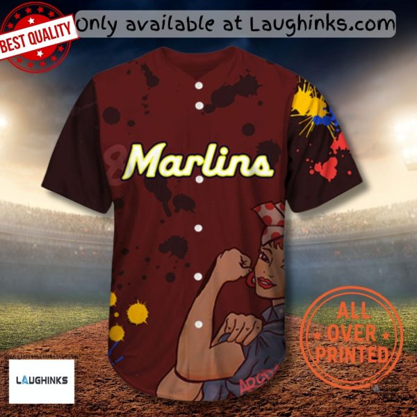Personalized Miami Marlins Venezuelan Heritage Celebration Baseball Jersey Shirt Giveaway September 27 2025