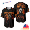 Personalized Michael Myers Halloween Night Baseball Jersey