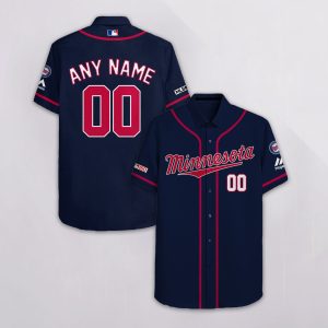 Personalized Minnesota Twins All Over Print MLB Team Hawaiian Shirt, Twins Hawaiian Shirt