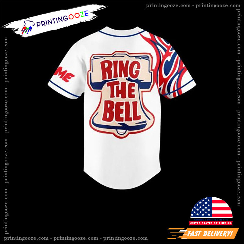 Personalized Philadelphia Phillies Ring The Bell Baseball Jersey