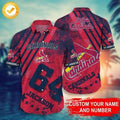 Personalized St Louis Cardinals MLB Team Hawaiian Shirt, Cardinals Hawaiian Shirt