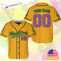 Personalized Carnival Mardi Gras Baseball Jersey No.5