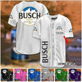 Busch beer custom name baseball jersey