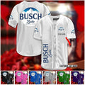 Busch latte beer custom name baseball jersey