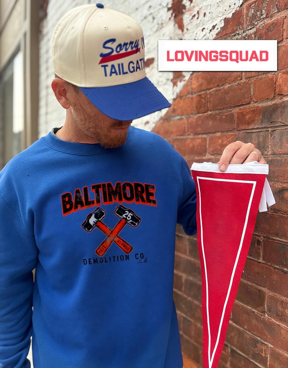 Pete Alonso Baltimore Demolition Co 25 shirt