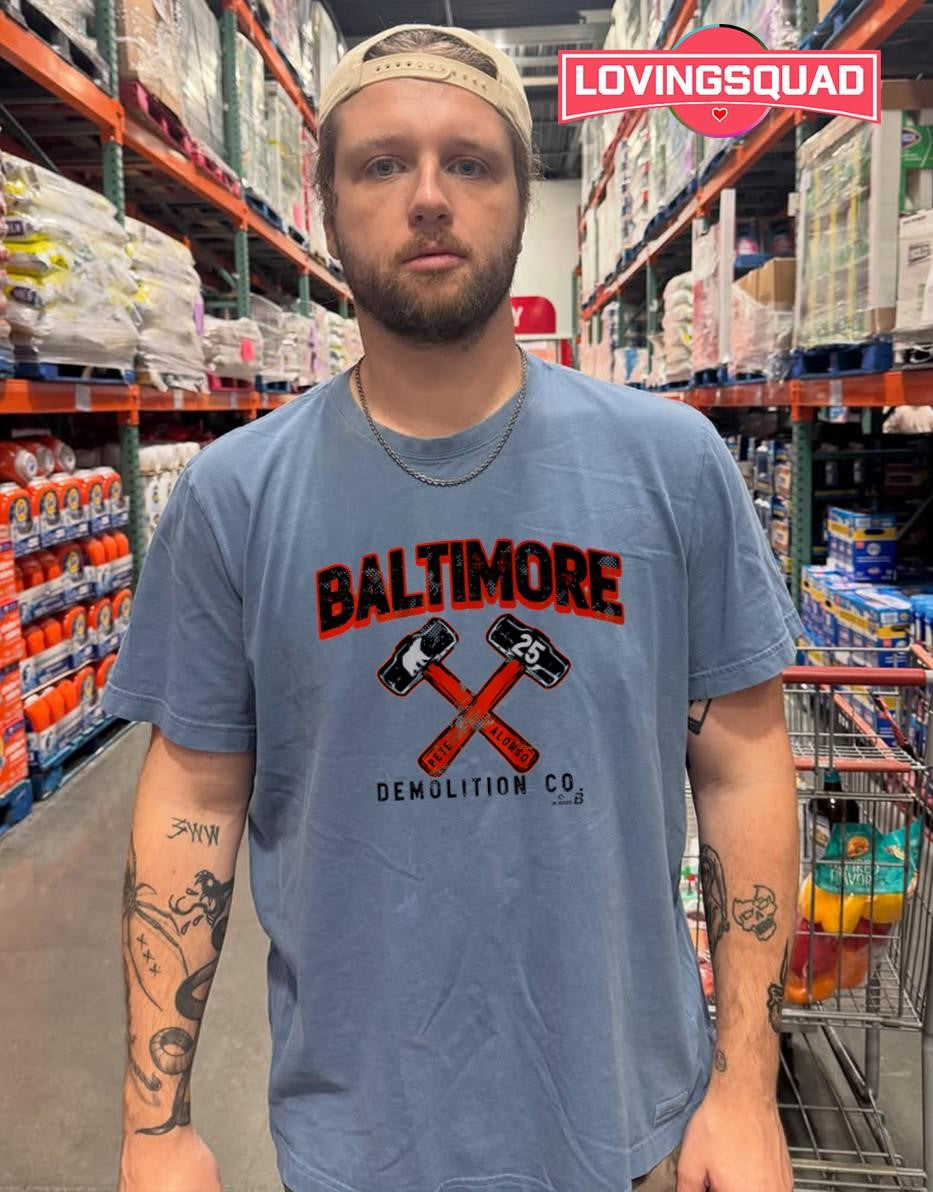 Pete Alonso Baltimore Demolition Co 25 shirt