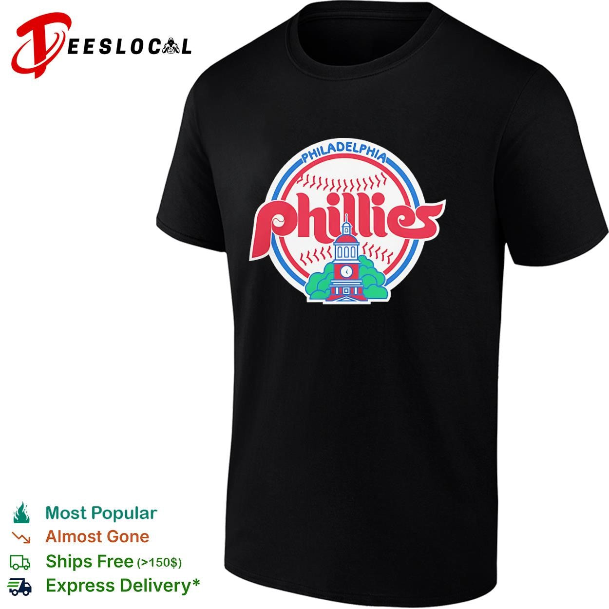 Philadelphia Phillies Independence Hall shirt