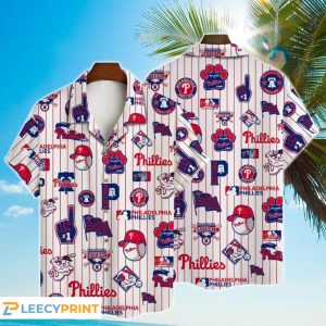 Philadelphia Phillies Print Hawaiian Shirt For True Fans - Phillies Hawaiian Shirt