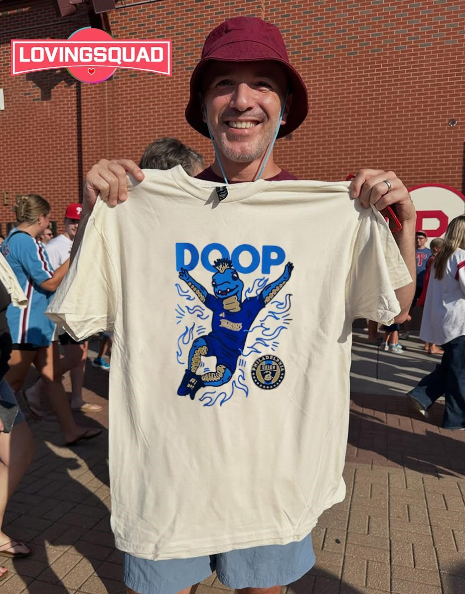 Philadelphia Union Doop Mascot Bimbo MLS T-shirt