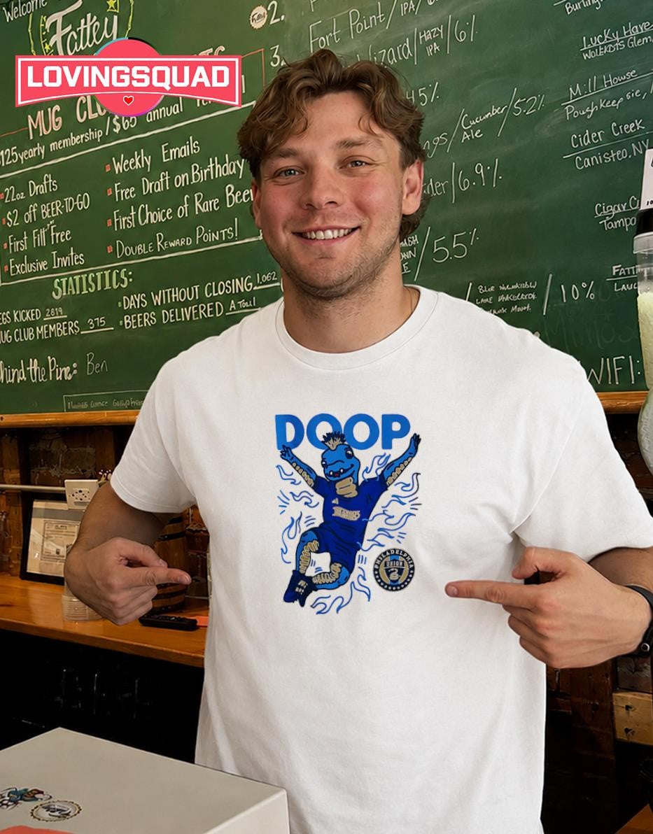 Philadelphia Union Doop Mascot Bimbo MLS T-shirt