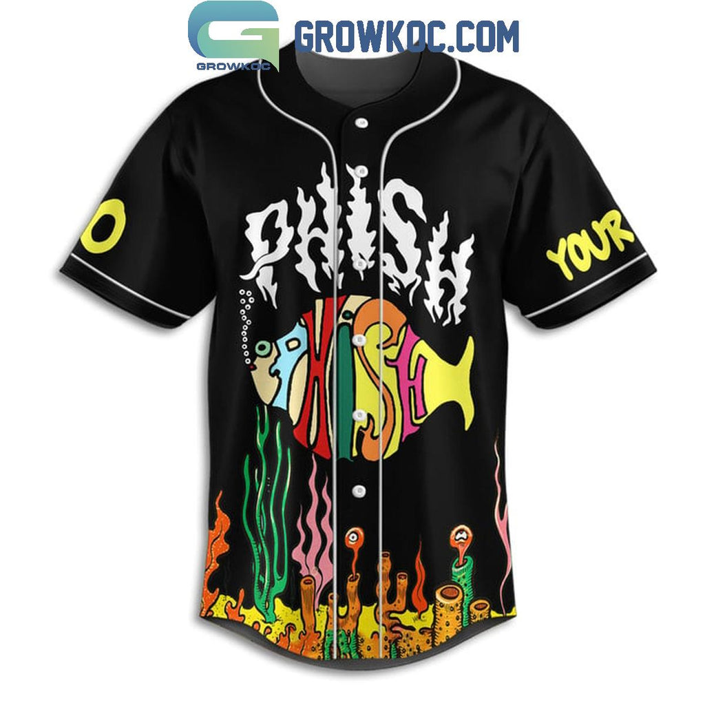 Phish Summer Tour 2024 Personalized Baseball Jersey