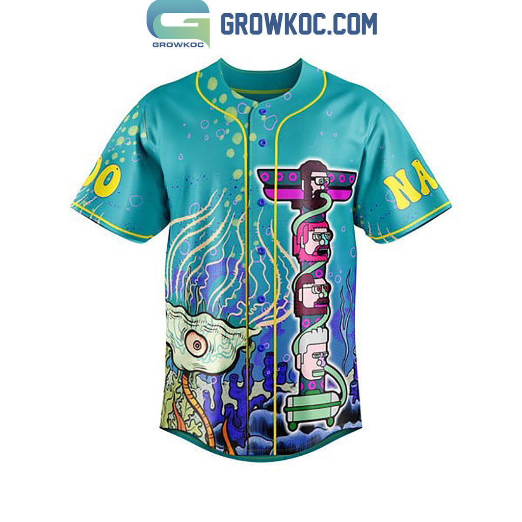 Phish Toss Away Stuff You Don’t Need In The End Personalized Baseball Jersey