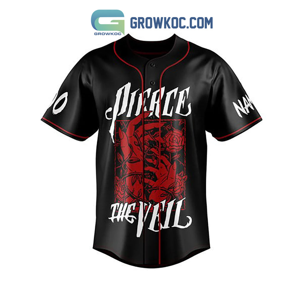 Pierce The Veil I Love You Personalized Baseball Jersey