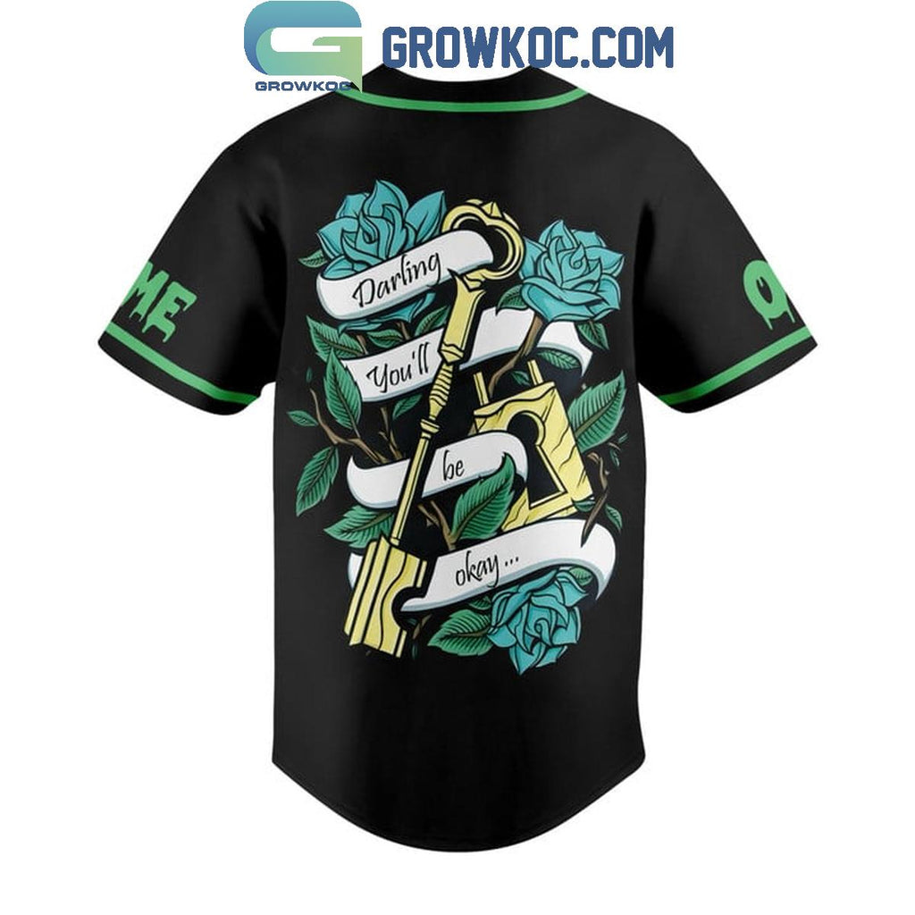 Pierce The Veil You’ll Be Okay Darling Personalized Baseball Jersey