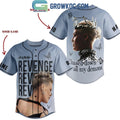 Pink Revenge Chased Down All My Demons Personalized Baseball Jersey