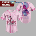 Pink Summer Carnival 2023 Personalized Pink Design Baseball Jersey