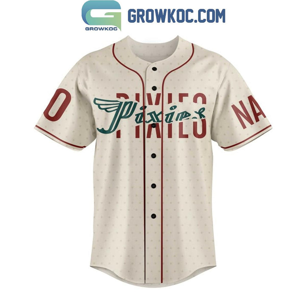 Pixies Here Comes Your Man Personalized Baseball Jersey