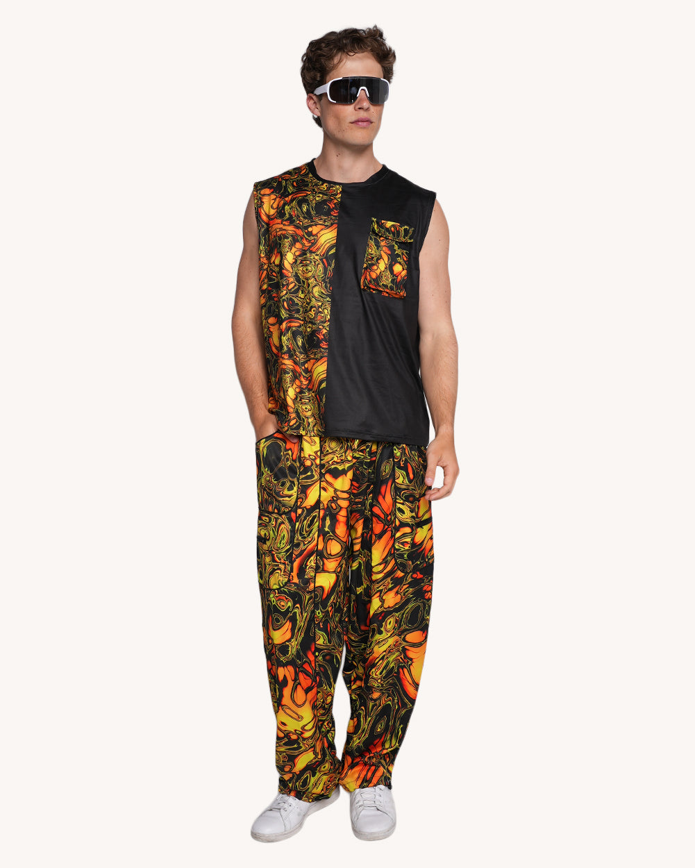 Planet Swirls Muscle Tee