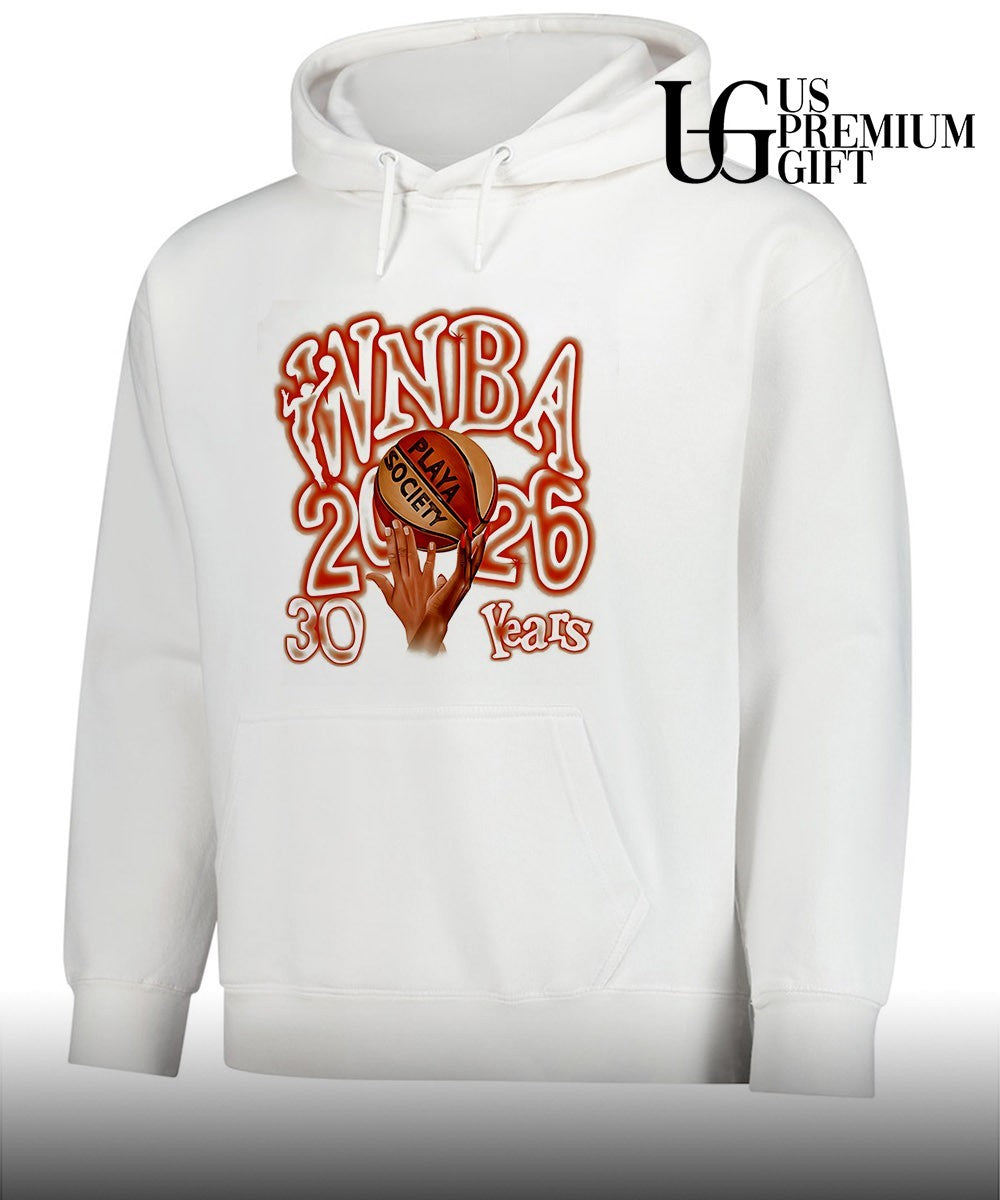 Playa Society Cream WNBA 30 Years shirt