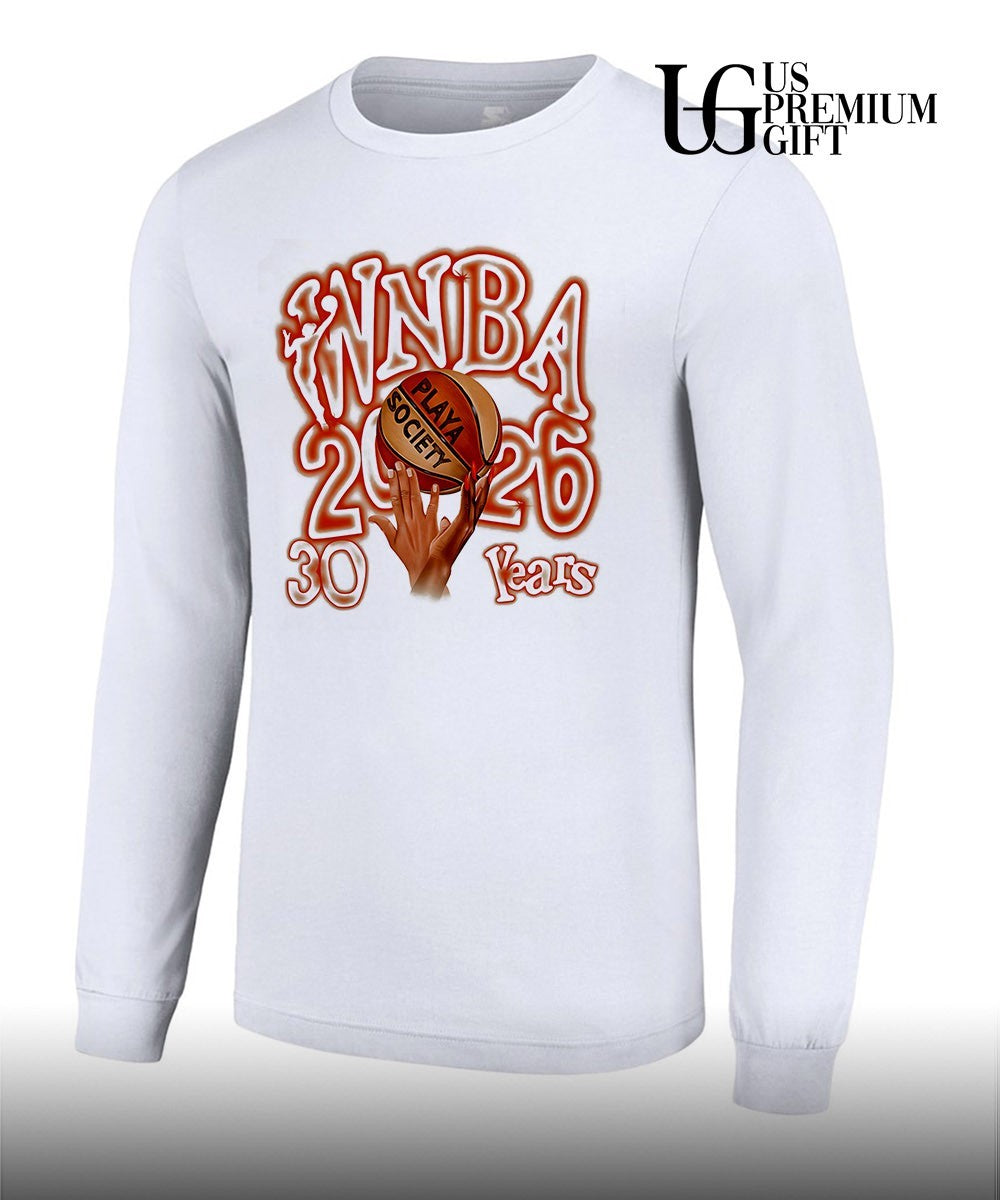 Playa Society Cream WNBA 30 Years shirt