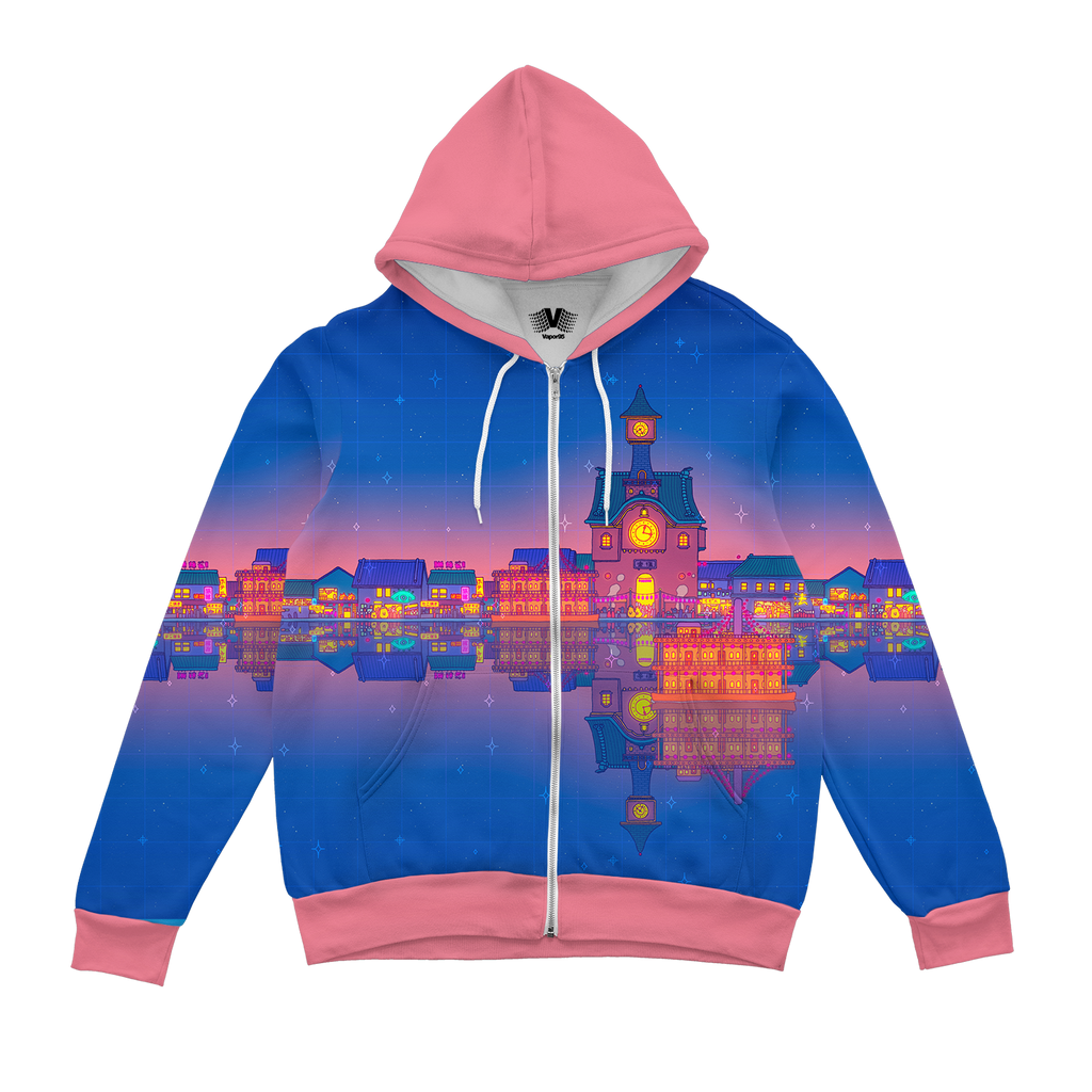 Pleasant Town Zip Up Hoodie