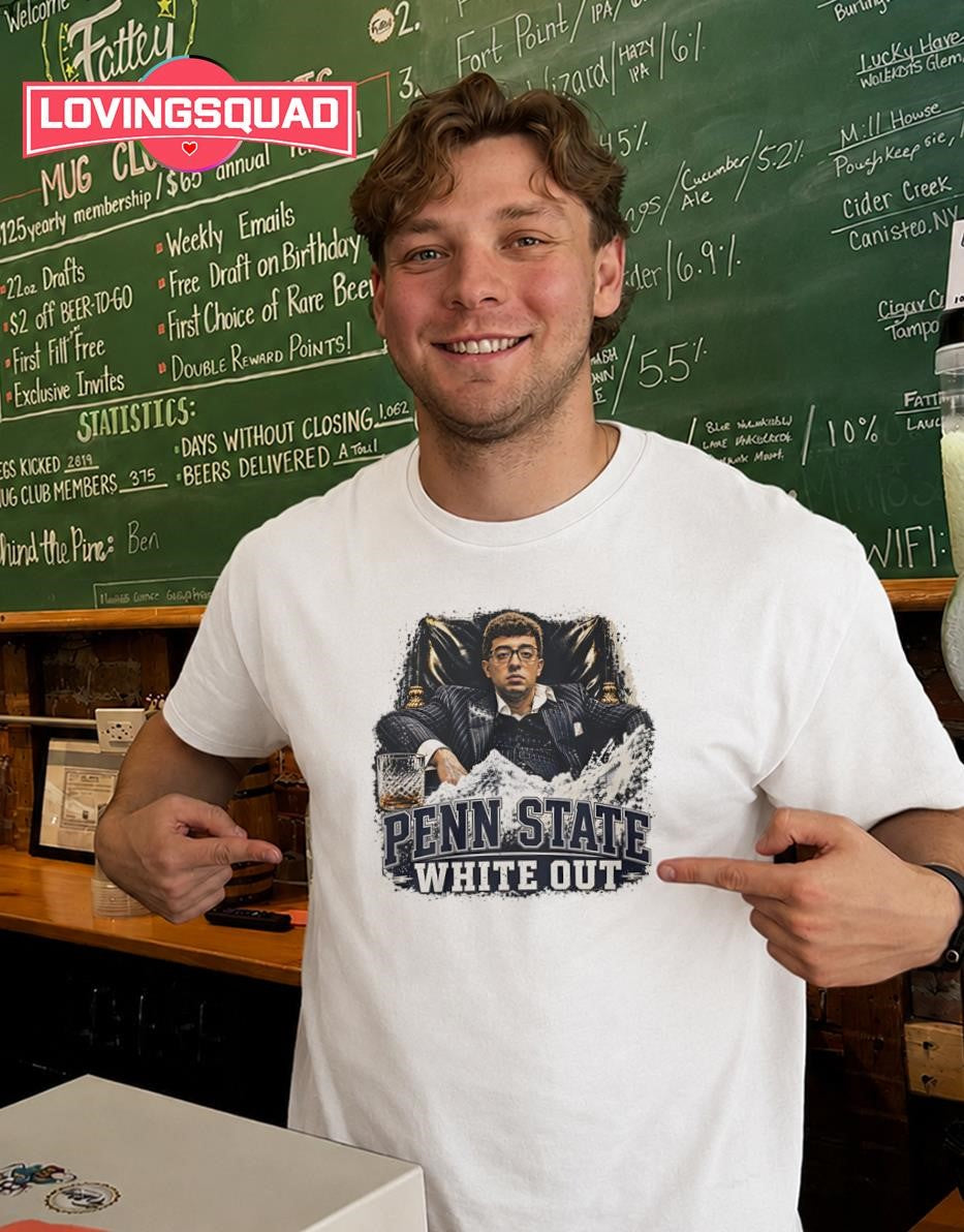 Pledge Escobar Penn State White Out T-shirt