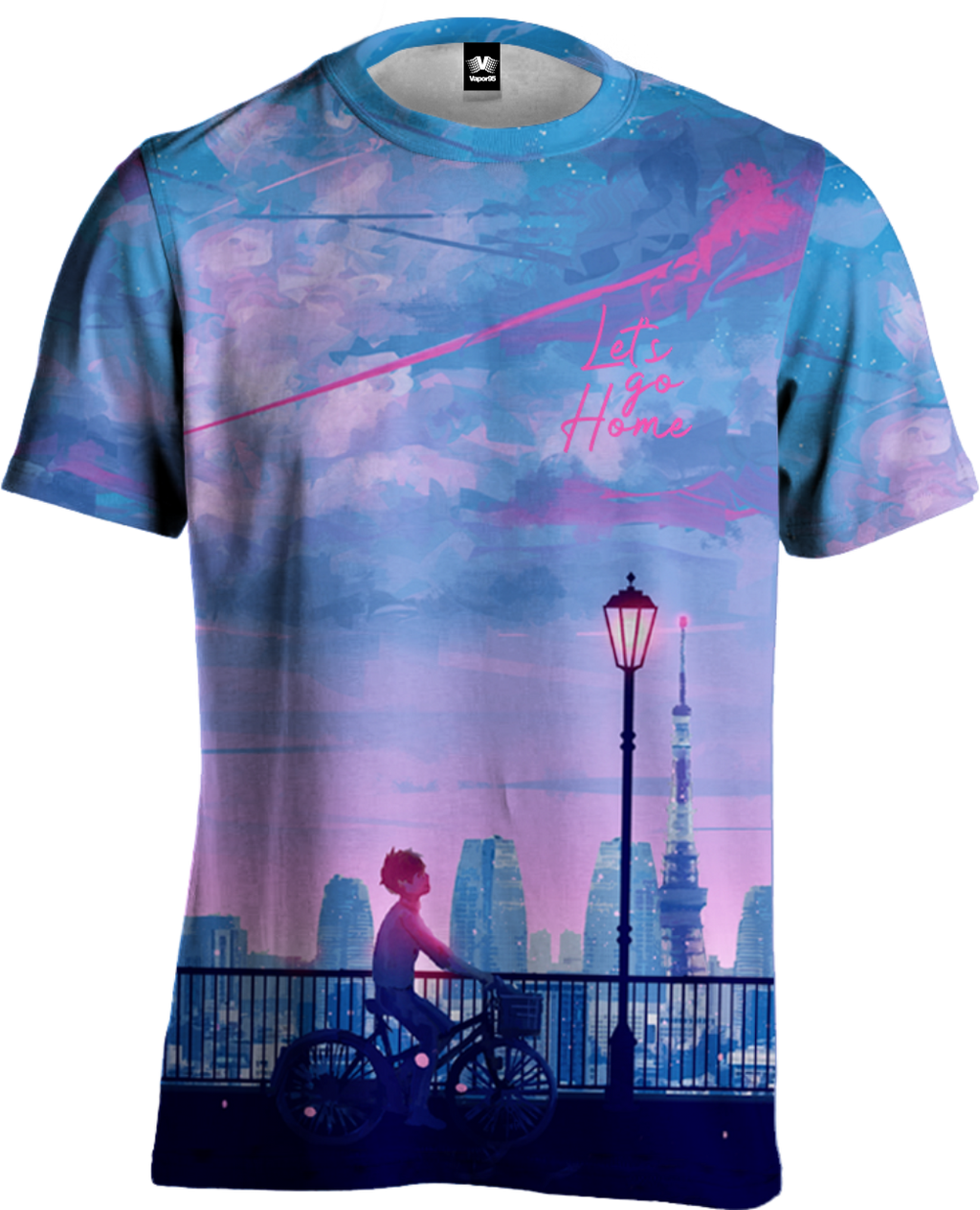 Plum Sky Ride Tee