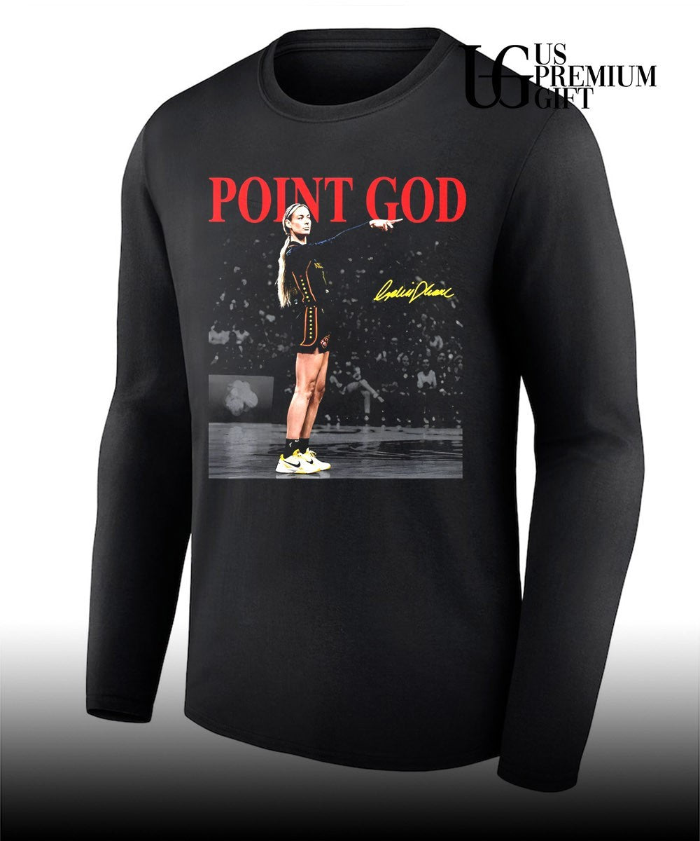 Point God Sophie Cunningham pointing Indiana Fever WNBA signature shirt