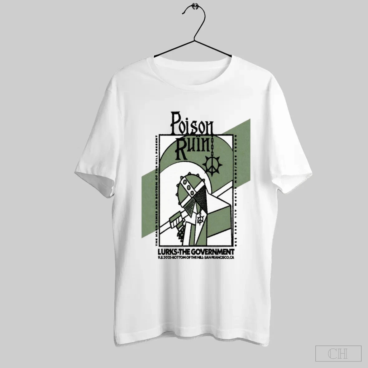Poison Ruin 9 8 2025 Bottom Of The Hill In San Francisco Ca T-Shirts, Hoodie, Sweatshirt | InkRitualCo.com
