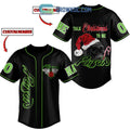 Poison Talk Christmas To Me Personalized Baseball Jersey