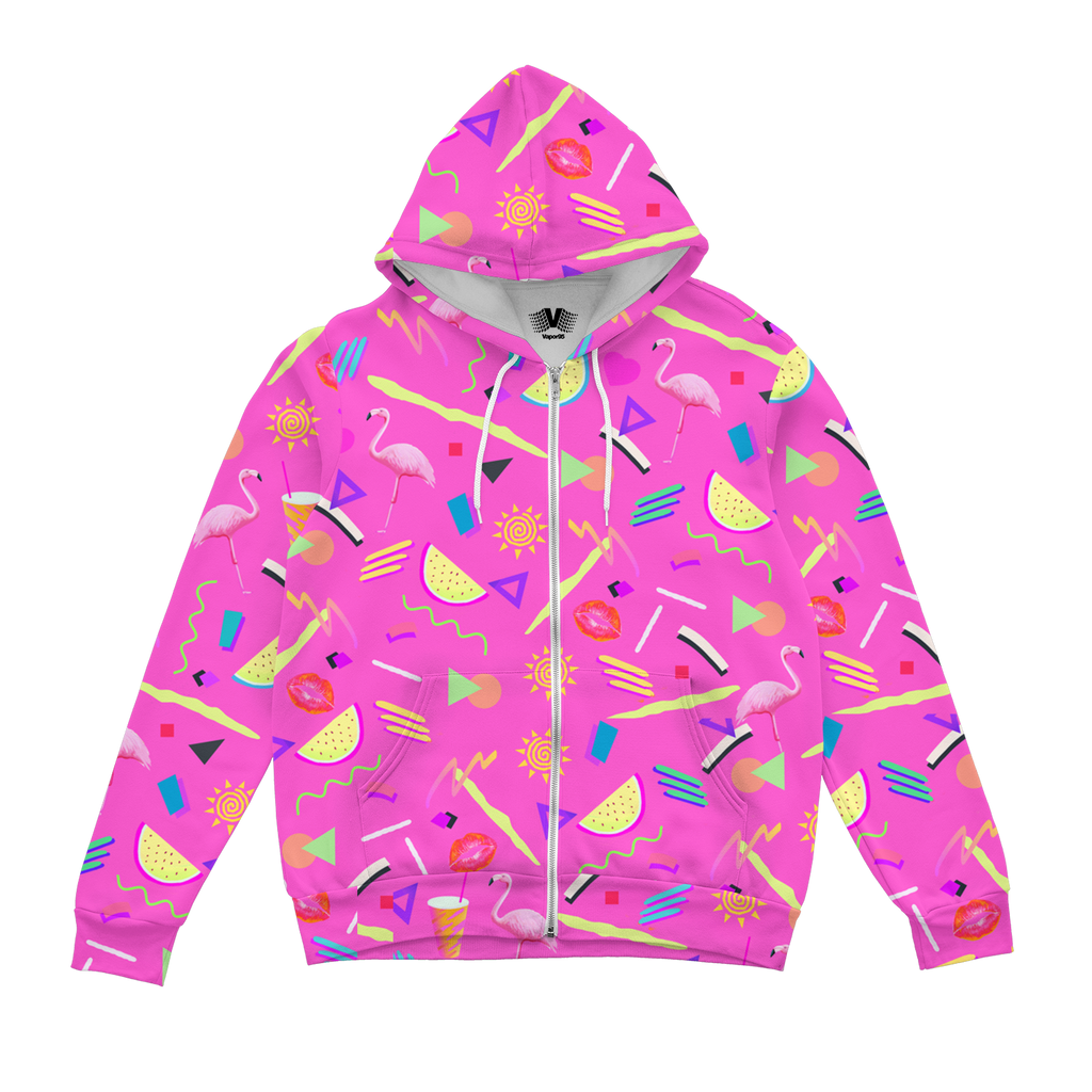 Pool Party Zip Up Hoodie