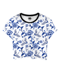 Porcelain Crop Top