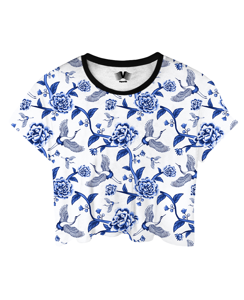 Porcelain Crop Top
