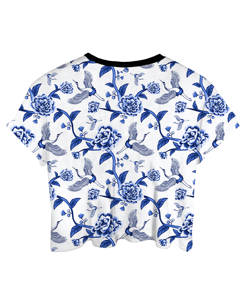 Porcelain Crop Top