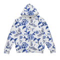 Porcelain Zip Up Hoodie