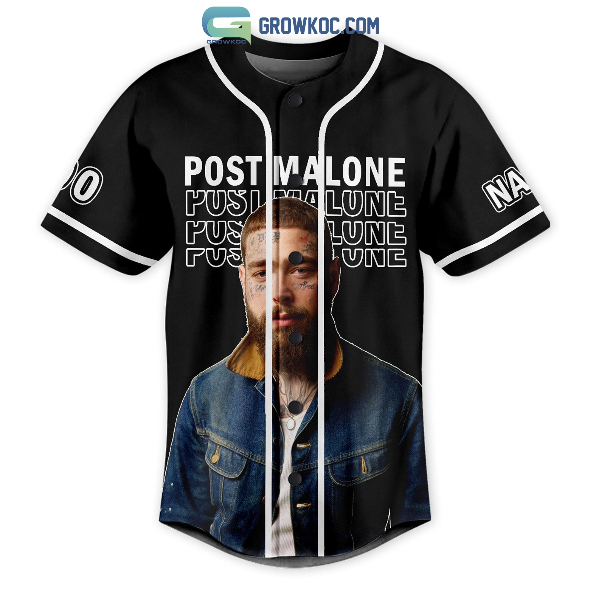 Post Malone Austin Release July 28 2023 Personalized Baseball Jersey