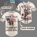 Post Malone Teamwork Makes The Dream Work Personalized Baseball Jersey