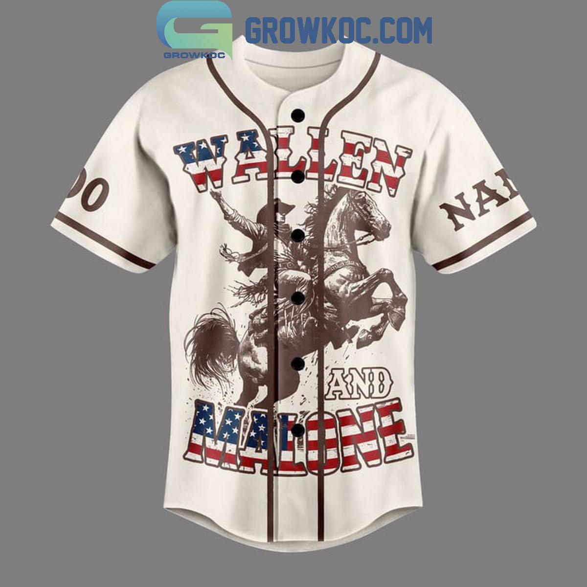 Post Malone Teamwork Makes The Dream Work Personalized Baseball Jersey